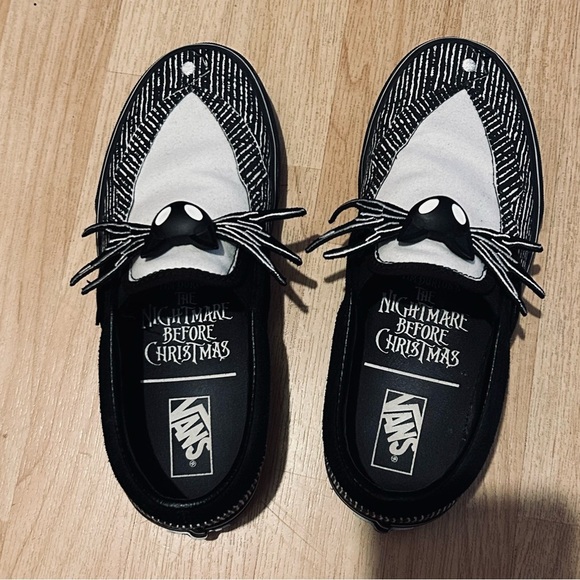 Vans Disney The Nightmare Before Christmas Slip-On Jack Skellington Shoes 5.5 7 - Picture 4 of 4